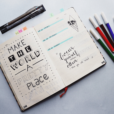 50 idées de page pour un bullet journal